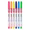 12 Packs: 6 ct. (72 total) Tulip® Fabric Markers® Fine Writers, Neon